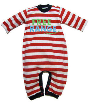 Organic 'Free Range' Playsuit