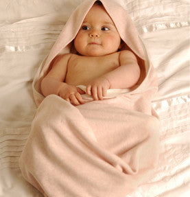 Pink Marl Organic Cotton Blanket